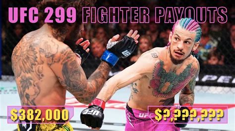 ufc 299 salaries|UFC 299 Payouts: Millions of Dollars in Purses .